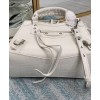 Balenciaga Neo Classic Mini Top Handle Bag Cream