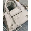 Balenciaga Neo Classic Mini Top Handle Bag Cream
