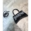 Balenciaga Customized Hourglass XS Top Handle Bag 5935461 Black