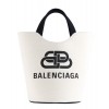 Balenciaga Women's Wave New XS Tote Cream