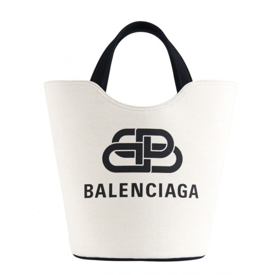 Balenciaga Women's Wave New XS Tote Cream