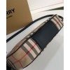Burberry Small Vintage Check and Leather Camera Bag Apricot