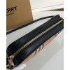 Burberry Small Vintage Check and Leather Camera Bag Apricot