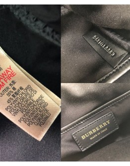 Burberry Small Vintage Check and Leather Camera Bag Apricot