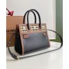 Burberry Mini Vintage Check Two-handle Title Bag