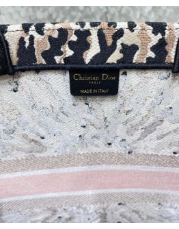 Christian Dior Book Tote Apricot