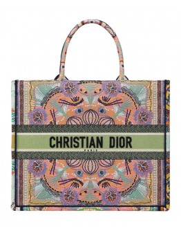 Christian Dior Book Tote Pink