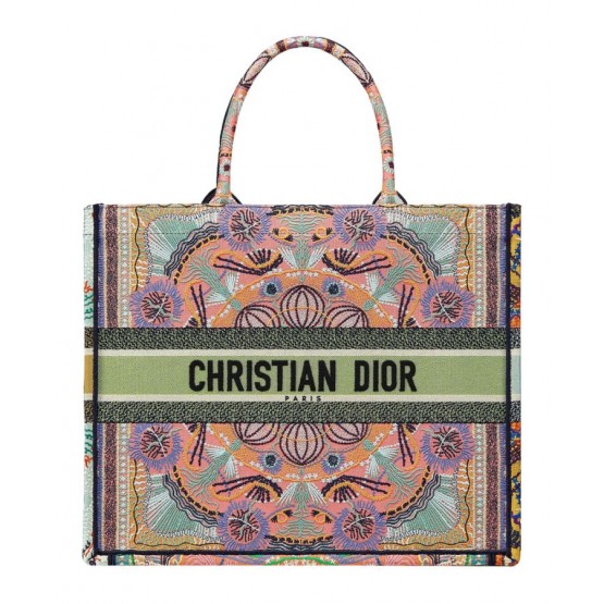 Christian Dior Book Tote Pink