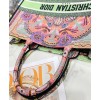 Christian Dior Book Tote Pink