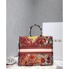 Dior Book Tote Dior Animals Embroidered Canvas Bag