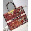 Dior Book Tote Dior Animals Embroidered Canvas Bag