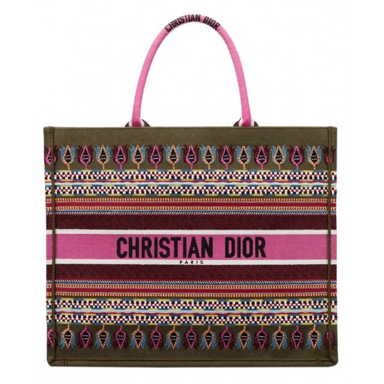 Dior Book Tote bag Peachblow