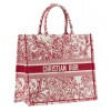 Dior Book Tote Red
