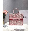 Dior Book Tote Red
