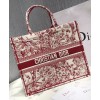 Dior Book Tote Red