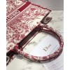 Dior Book Tote Red