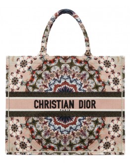 Dior Book Tote KaleiDiorscopic Bag Pink