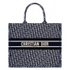 Christian Dior Book Tote Dark Blue