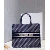 Christian Dior Book Tote Dark Blue