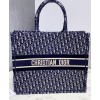 Christian Dior Book Tote Dark Blue