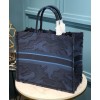 Dior Book Tote Camouflage Embroidered Canvas Bag