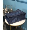 Dior Book Tote Camouflage Embroidered Canvas Bag