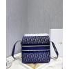 Christian Dior Diorcamp Messenger Bag Dark Blue