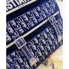 Christian Dior Diorcamp Messenger Bag Dark Blue