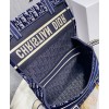 Christian Dior Diorcamp Messenger Bag Dark Blue