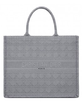 Christian Dior Cannage Embroidery Dior Book Tote