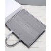 Christian Dior Cannage Embroidery Dior Book Tote