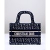 Christian Dior Mini Dior Book Tote Dark Blue
