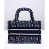 Christian Dior Mini Dior Book Tote Dark Blue