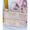 Christian Dior Small Jui Print Book Tote Bag