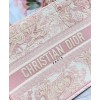 Christian Dior Small Jui Print Book Tote Bag