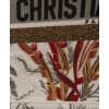 Christian Dior Small Camouflage Embroidered Canvas Book Tote Bag