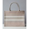 Dior Small Dior Book Tote Apricot