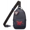 Dior And Shawn Backpack-shaped Crossbody Bag Dark Blue