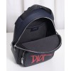 Dior And Shawn Backpack-shaped Crossbody Bag Dark Blue