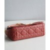 Dior Small Dior Caro Bag Pink