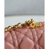 Dior Small Dior Caro Bag Pink