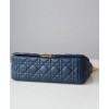 Dior Large Dior Caro Bag Blue