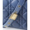 Dior Large Dior Caro Bag Blue