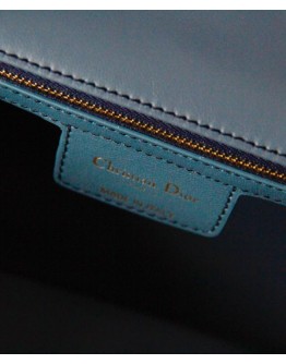 Dior Large Dior Caro Bag Blue