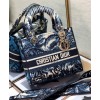 Dior Medium Lady D-lite Bag Blue