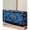 Dior Medium Lady D-lite Bag Blue