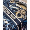 Dior Medium Lady D-lite Bag Blue