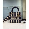 Dior Medium Lady D-lite Bag Black