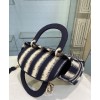 Dior Medium Lady D-lite Bag Black