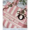 Dior Medium Lady D-Lite Bag Pink